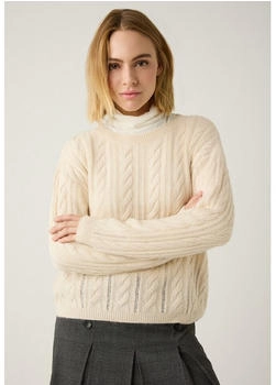 More & More Zopfpullover (51931464) weiß