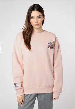 Sublevel Pullover mit Rückendruck light-rose