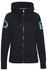 Elbsand Kapuzen-Sweatjacke marine/hellblau