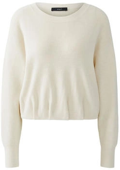 Ouí Pullover mit Rundhalsausschnitt offwhite