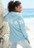 Elbsand Kalea Hood Jacket Zip-Hoodie (29666103) hellblau/weiß