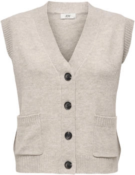 Jacqueline de Yong JDYSUPER Strickweste taupe