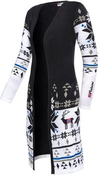 Nebulus NORON Jacke mit Kapuze im norwegischen Stil schwarz-wei&szlig;