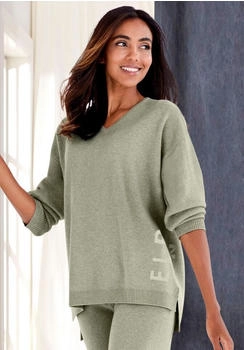 Elbsand Pullover aus hochwertigem Strick (61489449) oliv meliert