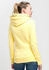 Ragwear Gripybutton Kapuzensweatshirt mit rustikalen Kordel-Akzenten (92926014) gelb