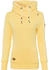 Ragwear Gripybutton Kapuzensweatshirt mit rustikalen Kordel-Akzenten (92926014) gelb