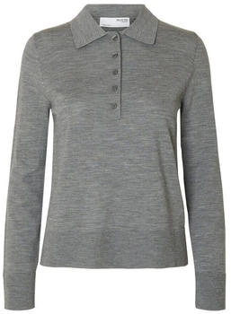 Selected SLFTHEA Pullover (16098146) graumeliert