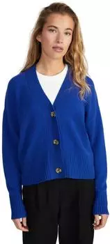 Style & Republic Cashmere Strickjacke mit V-Ausschnitt (4032743122622) blau