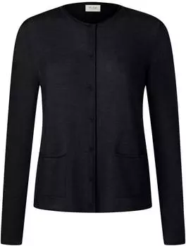 Maerz Cardigan Button 1/1 Ärmel schwarz