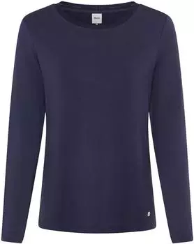 BRAX Damen Sweatshirt Style CARINA L midnight blue dunkelblau Gr. (374608_90655500_23)