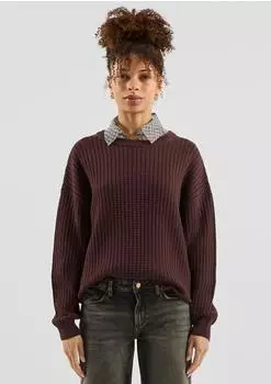s.Oliver Strukturierter Pullover lila 2174518.4925.