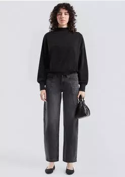 s.Oliver Glitzer-Sweatshirt schwarz 2174484.9999.