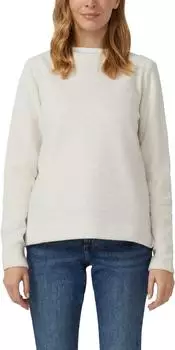 s.Oliver Weiches Sweatshirt mit Stehkragen Beige 2172317.81W9.