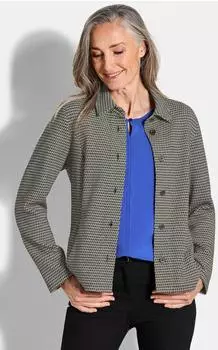 GOLDNER Hemdjacke grau