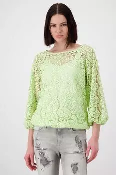 Monari Strickpullover pastell green