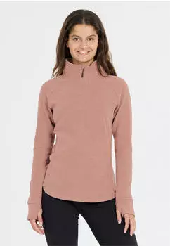 Whistler Kajsa Funktionsshirt mit Stehkragen und Halbreißverschluss (77716852) braun