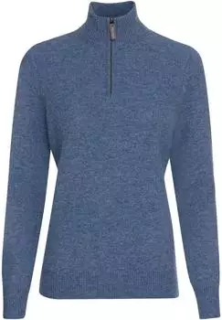 Highmoor Troyer Strickpullover blau