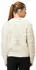 Zero Strickpullover mit 3D Blüten eggnog