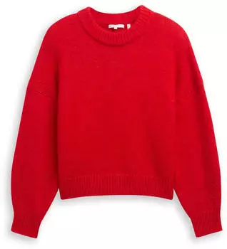 Tom Tailor Denim Pullover brilliant red