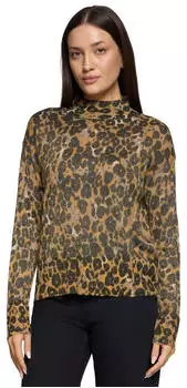 Betty Barclay Feinstrickpullover mit Lurexfaden taupe/yellow
