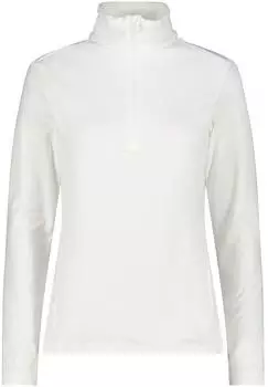 CMP Damen Sweatshirt aus Stretch-Performance Fleece (31G3676) wei&szlig;