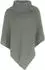 Knit Factory Nicky Gestrickter Poncho mit Kragen