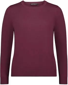 Betty Barclay Basic-Strickpullover mit Rundhalsausschnitt (5433/2907) dark aubergine