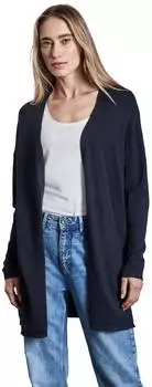 Street One Frauen Langer Cardigan in Blau Gr: (A25388311238)
