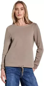 Street One Frauen Sweatshirt in Beige Gr: (A30319616286)
