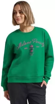 Street One Frauen Loose Fit Sweatshirt in Grün Gr: (F30372127269)