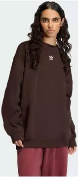 Adidas Essentials Long Oversized Sweatshirt Aurora Coffee (KC9117)