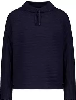 Monari Langarm Pullover (808990) night sky/dunkelblau