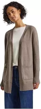Street One Frauen Offener Cardigan in Beige Gr: (A25398517012)