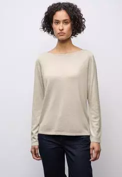 Street One Frauen Strickpullover in Beige Gr: (A30301116344)