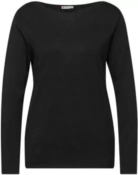 Street One Frauen Strickpullover in Schwarz Gr: (A30301110001)