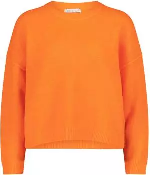 Betty Barclay Strickpullover mit Rundhalsausschnitt neon orange