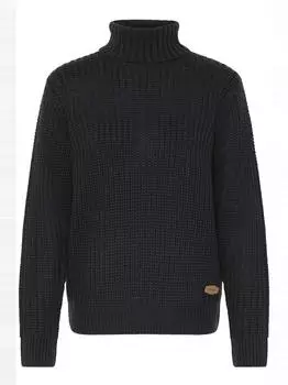 Oxmo Oxedna Rollneck Rollkragenpullover Regular Fit (21301563ME) schwarz
