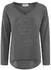 Zwillingsherz Positive Mind Sweatshirt mit Kontrastnähten (32137811) dunkelgrau