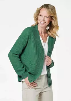GOLDNER Cardigan (785514) grün
