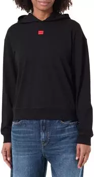 HUGO SHUFFLE_HOODIE (50556816) schwarz