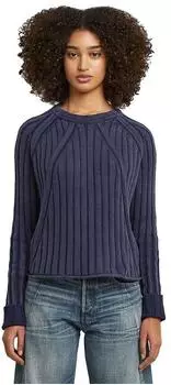 G-Star Washed Loose Turtle Knit (D27725) marine