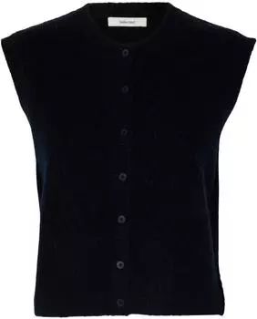 Selected SLFLulu Strickweste saphir