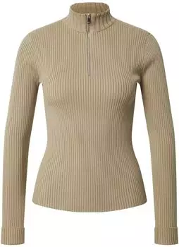 EDITED Alison Pullover Rippstrick khaki