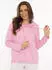 Zwillingsherz Moin Hoodie mit Kapuze und Kordelzug (96542253) rosa baby