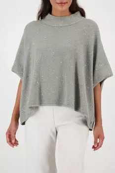 Monari Poncho Pullover (809474) salbei/olive