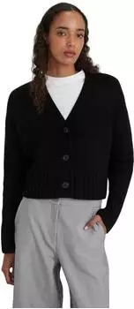 Style & Republic Kaschmirstrickjacke mit V-Ausschnitt (4032743129737) schwarz