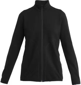 Icebreaker Merino 560 RealFleece Elemental II Zip-Jacke Damen (BA56SR001) schwarz