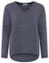 Zwillingsherz Positive Mind Sweatshirt mit Kontrastnaht (98134731) marine