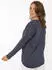 Zwillingsherz Positive Mind Sweatshirt mit Kontrastnaht (98134731) marine