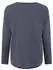 Zwillingsherz Positive Mind Sweatshirt mit Kontrastnaht (98134731) marine